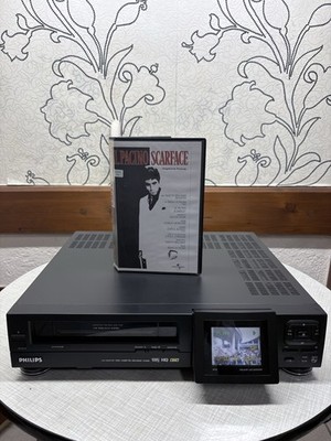 PHILIPS LCD MONITOR VIDEO RECORDER VR 6880/02 Videorecorder High End Top Testet 