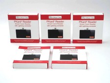 Lot Of 5 Apple Thursby Pkard Reader Smart Card Reader with Lightning Connector