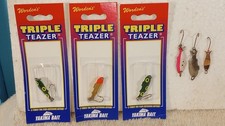 6 Triple Teazer 3-Yakima Bait, 2- Schoff's 1-unbranded