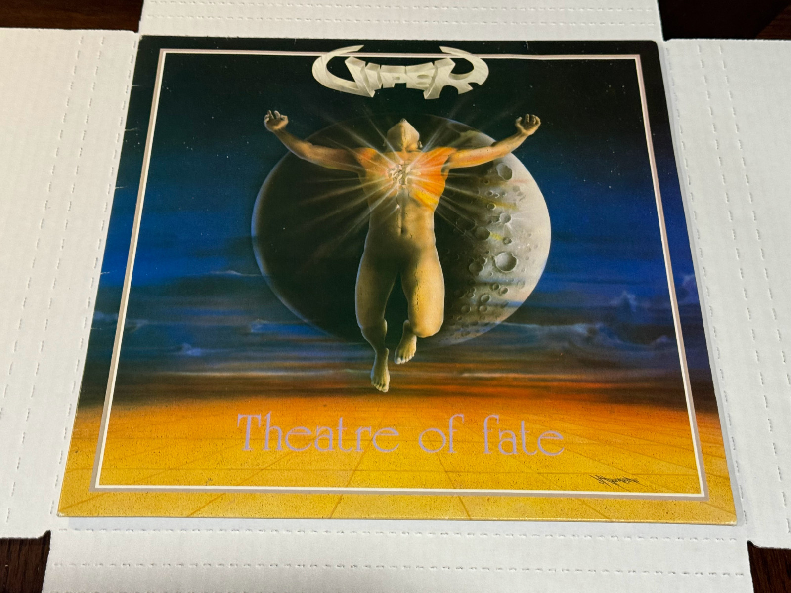 Viper- Theatre Of Fate- LP 1989 Estudio Eldorado Brazil