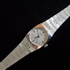 Citizen Watch Womens Quartz Silver Tone Brushed 6" Untested
