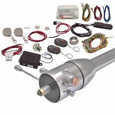 Red One Touch Engine Start Kit /RFID, Column Insert /Remote Johnny Law Motors