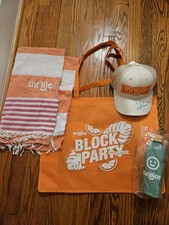 MegaCon 2026 Thrilljoy Block Party Merch Bundle: Signed Hat, Scarf, Bottle, Bag