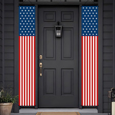 4Th of July Decorations Outdoor - USA 250Th Anniversary Porch Signs - 71" X 12"