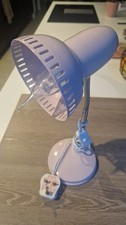 Desk/Reading Lamp Pink Colour Adjustable Head 
