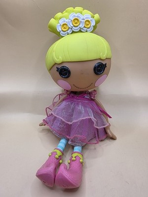 Lalaloopsy Pix E. Flutters 13'' Large Doll MGA Pink Fairy Yellow Hair Sparkle