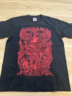 Rare Maximum The Hormone Band 90s Remake design black T shirt NH24165