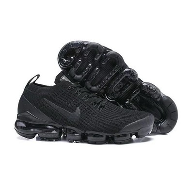 Nike Air VaporMax Flyknit 3 Triple Black Sneakers AJ6900-004 Men Size 9