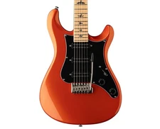 PRS SE NF3 Electric Guitar - Metallic Orange w/Maple FB - Open Box