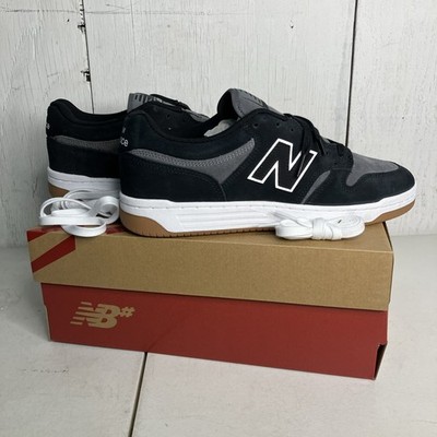 New Balance Numeric 480 Black/Grey Two Different Sizes! Left 12 & Right 11-1/2