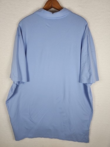 CAMISA POLO Golf Ralph Lauren Elástica Lisle Azul Cielo Suave Talla XXL 2XL Perú - Imagen 10 de 12