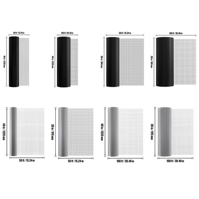 #ad #ad VEVOR Hardware Cloth 36inch 48inch x 100ft 50ft Roll 19 Ga Wire 1 2quot; Mesh Fence $122.99