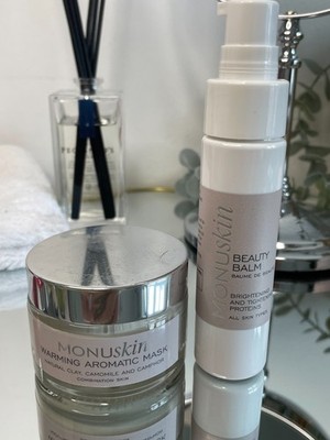 SKINCARE | MonuSkin Warming Aromatic Mask & Beauty Balm Duo 2 x 50ml Neu in OVP