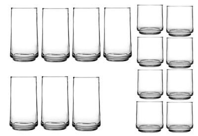 Anchor Hocking Finlandia Beverage Glasses, Set of 15