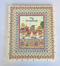 Vintage Lucy Bear 1986 Teddy Bears Design LUCY RIGGS for CR Gibson Unused 14x12