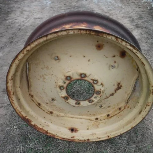 Used 9"x 28" 3" & 6 3/4" Offset 8 Bolt Pressed Steel Rim