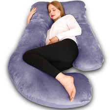 Chilling Home Pregnancy Pillow, U Shaped Full Body Maternity Pillow 58 inch, Pre