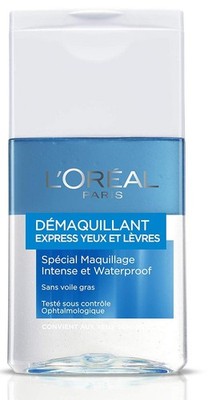 L'Oreal Paris Gentle Eye & Lip 125 ml (1er Pack), wasserfester Make-up Entferner 