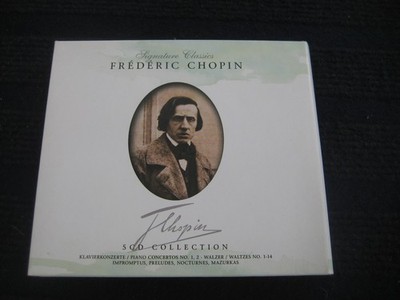 5 CD Collection Frederic CHOPIN Klaviermeisterwerke Piano Master Works Neuwertig