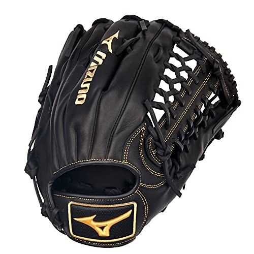 Mizuno MVP Prime 1275 Inch Black Shock 2 Web Baseball Mitt B
