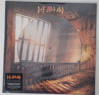 Def Leppard Drastic Synphonies Picture Vinyl, limited edition, signiert