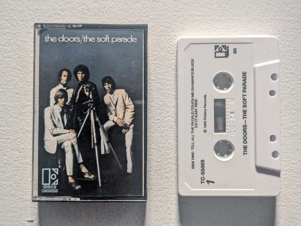 THE DOORS Cassette Tape Lot/4: Strange Days, The Soft Parade, Greatest Hits + 1 - Image 4 of 4