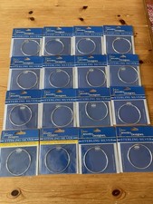 Sterling Silver 26-28 Gauge 1.5g Jewelry Making Wire 16 Pkgs-24 Grams Total 925