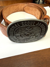 2010 Boy Scouts of America National Jamboree Belt & Belt Buckle
