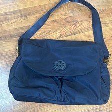 Tory Burch Navy Messenger / Diaper Bag