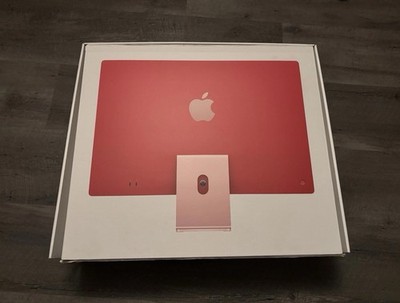 Apple M1 iMac 2021   24  4K   8GB RAM   3,2 GHz 8-Core   256 GB SSD   Pink/Rot  
