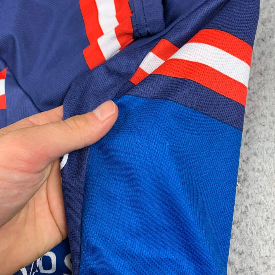 VTG NIKE TREK USPS POST OFFICE CYCLING RACING 1/4 ZIP BICYCLE JERSEY SIZE L - Image 4 of 4