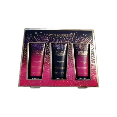 Baylis & Harding Moonlight Fig Luxury Hand Cream Gift Set 3x50ml ~ New &Free P&P
