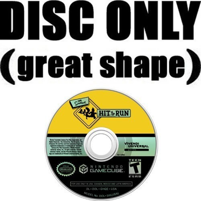 #ad GAMECUBE The Simpsons: Hit amp; Run 2003 *DISC ONLY Great Shape * Tested and Works $69.99