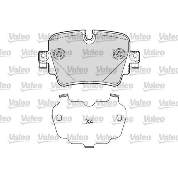Valeo 601670 Bremsbelagsatz FüR Jaguar F Type XJ X351 X152-image
