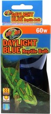 Zoo Med Daylight Blue Naturalistic True Blue Reptile UVA Bulb 60-Watts