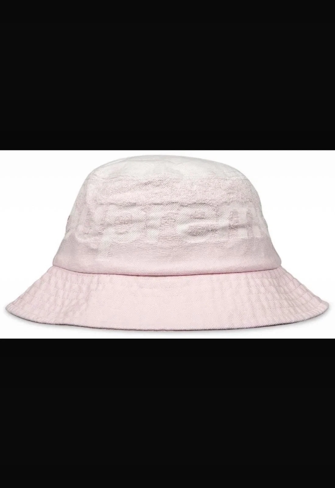 DSWT Supreme Fade Jacquard Denim Crusher Pink Bucket Hat SS22 S/M