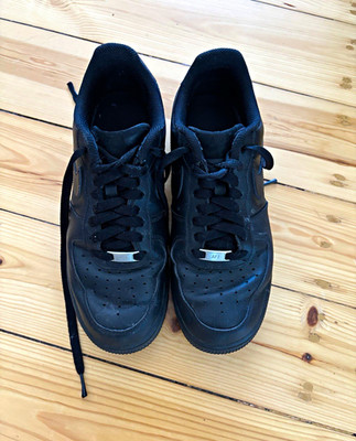 Nike Air Force 1 Low Damen Sneaker Schwarz Schnürung EU 41 CW2288-001
