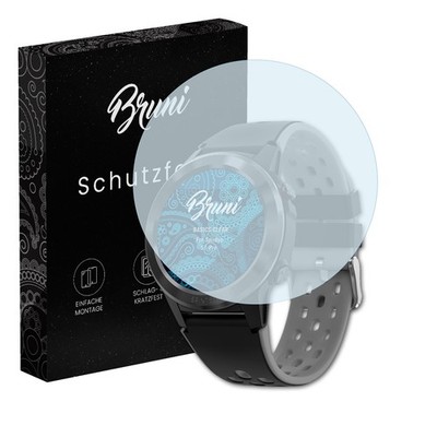 Bruni 2x Folie für Spintso S1 Pro Schutzfolie Displayschutzfolie
