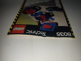 1986 LEGO Technic Set #8035 *Instruction Manual Only* Vintage Book