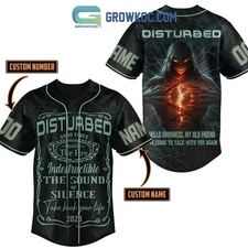 Disturbed Take Back Your Life 2023 Personalized Baseball Jersey