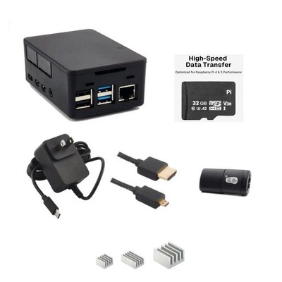 Starter Kit Only - Raspberry Pi 4 Model B Not Included