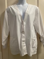 cherokee workwear scrub jacket size 2xl