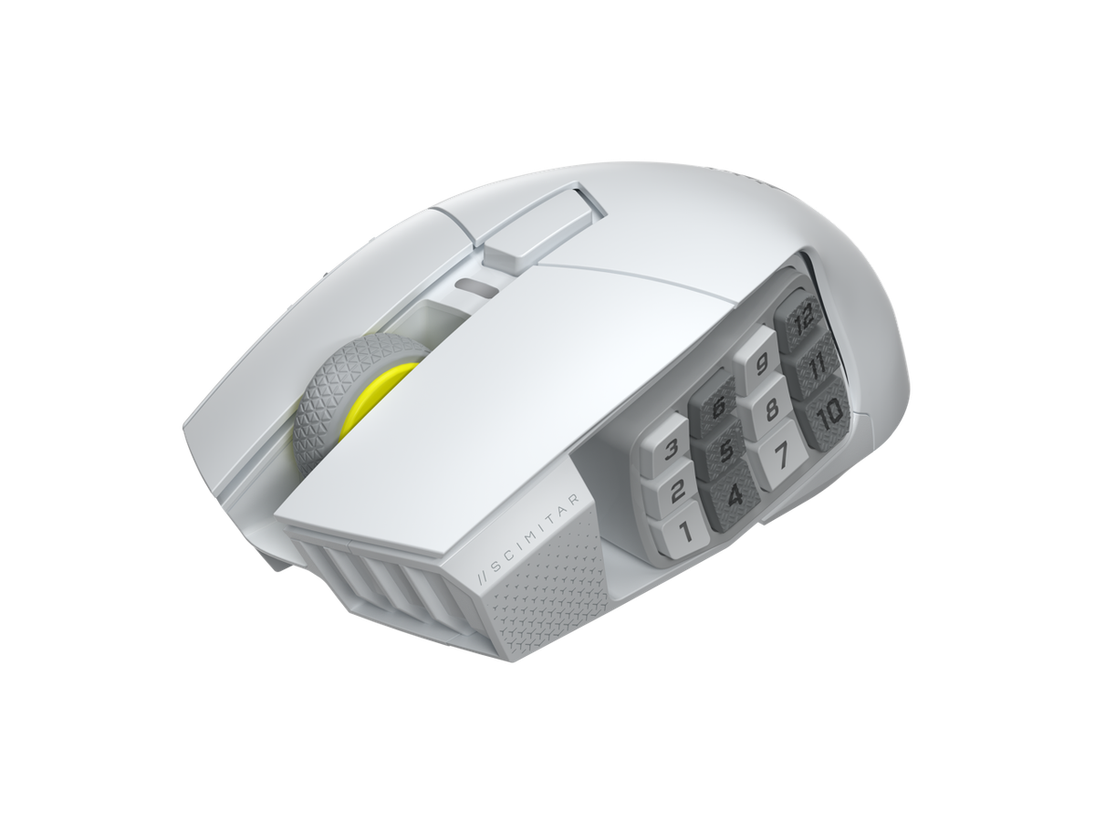 Corsair Scimitar Elite Wireless SE MMO Gaming Mouse – 33000 DPI 