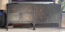 Vintage Restoration Hardware Industrial Tool Chest Sideboard