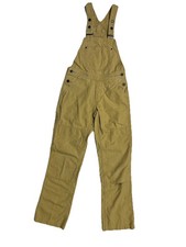 Patagonia Overalls Womens XS Tan Hemp In Organic Cotton Double Knee 56425