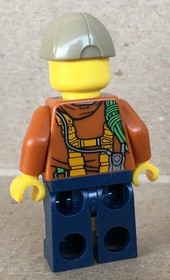 LEGO&reg; - Jungle Explorer Explorer Minifigure from Set 60159 - cty0795 cty795