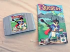 Quest 64 (Nintendo 64, 1998) GAME AND MANUAL