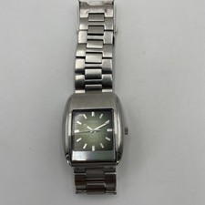 Diesel Stainless Steel Men's Watch DZ-1028 Green Face - Working               S5