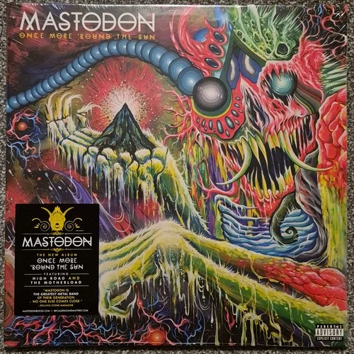 Mastodon Once More Round The Sun LP Vinyl Record 2014 Sealed Rare MINT CONDITION