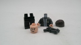LEGO Minifigure Marvel Superheroes 76077 Agent Coulson with Gun Acc. Minifig
